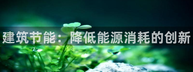e尊国际娱乐官网地址：建筑节能：降低能源消耗的创新