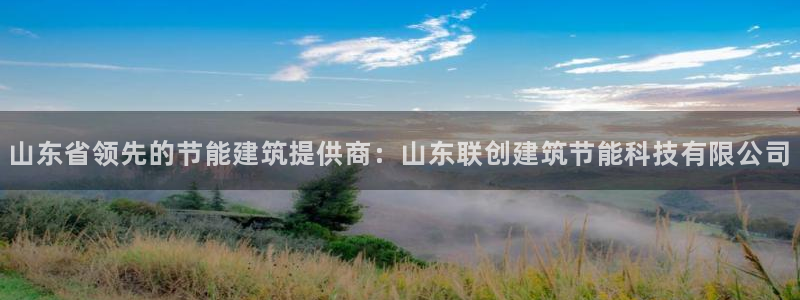 e尊国际网址：山东省领先的节能建筑提供商：山东联创建筑节能科技有限公司