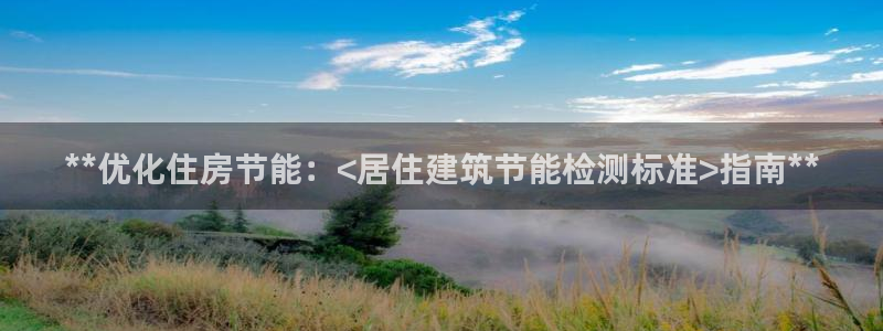 e尊国际是干什么的：**优化住房节能：<居住建筑节能检测标准>指南**