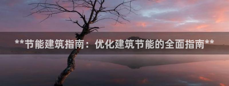 e尊国际娱乐官网地址：**节能建筑指南：优化建筑节能的全面指南**