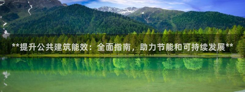 e尊电竞：**提升公共建筑能效：全面指南，助力节能和可持续发展**