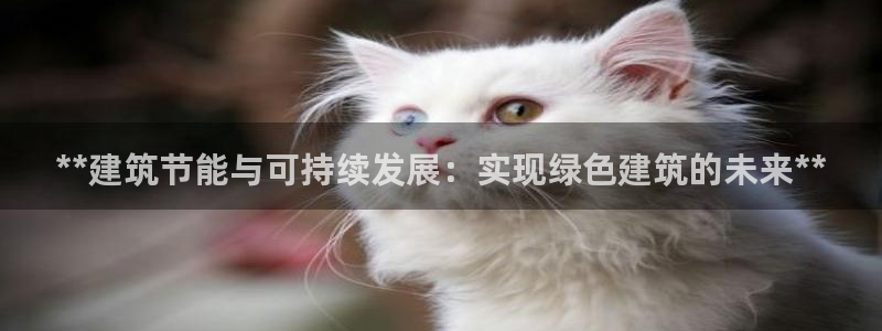 尊亿娱乐国际官网：**建筑节能与可持续发展：实现绿色建筑的未来**