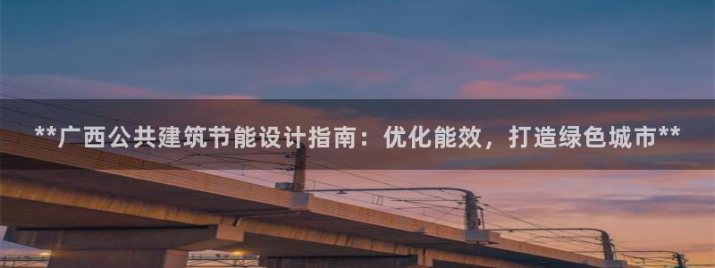 e尊国际是干什么的：**广西公共建筑节能设计指南：优化能效，打造绿色城市**