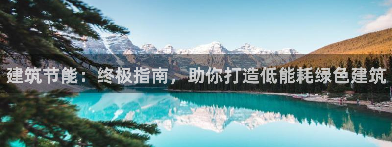 e尊国际app：建筑节能：终极指南，助你打造低能耗绿色建筑