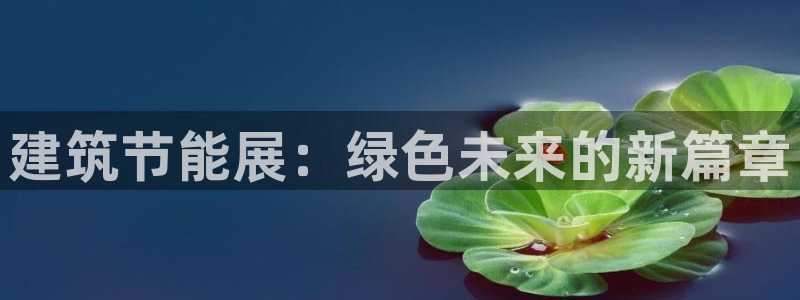 e尊国际娱乐官网下载：建筑节能展：绿色未来的新篇章