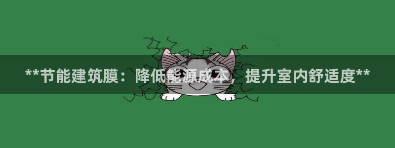 E尊国际网站：**节能建筑膜：降低能源成本，提升室内舒适度**