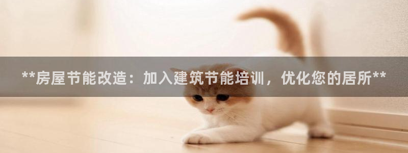 e尊国际官网app：**房屋节能改造：加入建筑节能培训，优化您的居所**