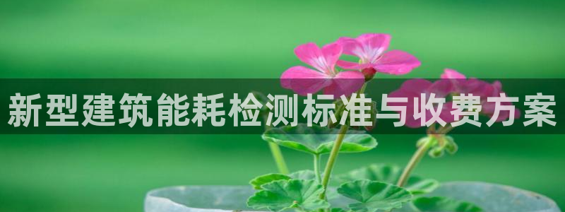 e尊国际官网：新型建筑能耗检测标准与收费方案