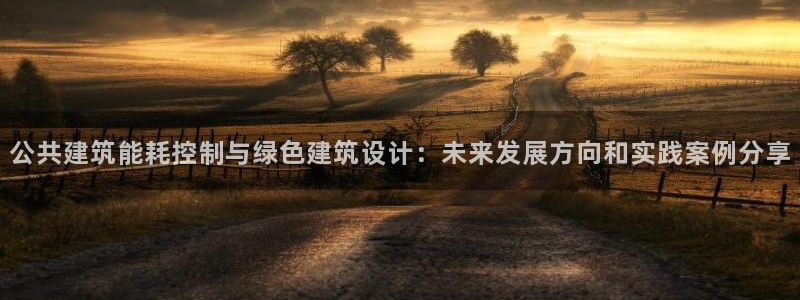 e尊国际可靠吗：公共建筑能耗控制与绿色建筑设计：未来发展方向和实践案例分享