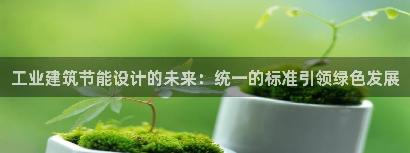 e尊国际平台：工业建筑节能设计的未来：统一的标准引领绿色发展