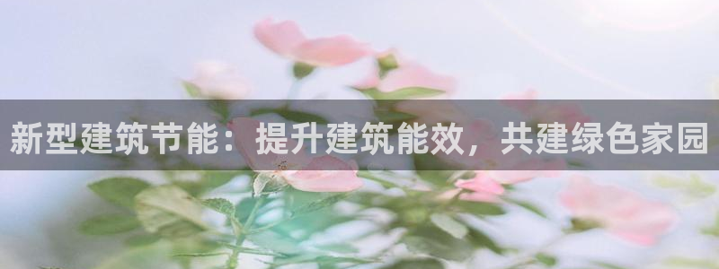 e尊国际娱乐官网地址：新型建筑节能：提升建筑能效，共建绿色家园
