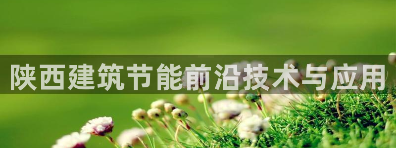 e尊国际可靠吗：陕西建筑节能前沿技术与应用